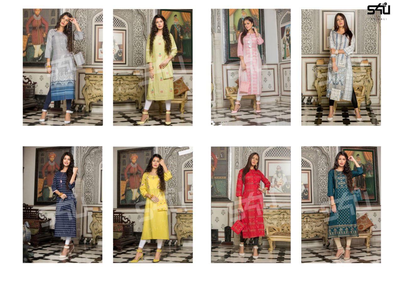 S4u Fyre 2 Latest Fancy Regular Casual Wear Printed Cotton Designer Kurtis Collection
